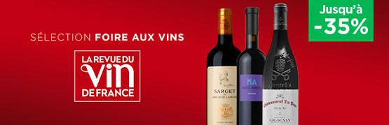 Foire aux vins : la sélection RVF