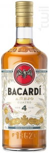 Rhum Bacardi Anejo Cuatro - Bacardi - Non millésimé - 