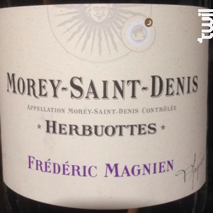 Morey-Saint-Denis Herbuottes - Frederic Magnien - 2014 - Rouge