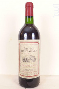 Château Haut Meney - Château Haut Meney - 1993 - Rouge