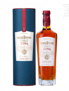 Santa Teresa 1796 Solera Rum + Canister - Santa Teresa - Non millésimé - 