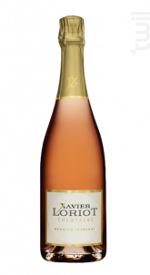 Meunier Intégral Rosé - Champagne Xavier Loriot - Non millésimé - Effervescent
