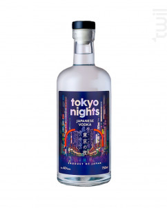 Tokyo Nights Japanese Yuzu Vodka - Tokyo Nights - Non millésimé - 