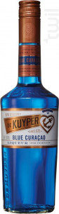 Curacao Blue - Distillerie De Kuyper - Non millésimé - 