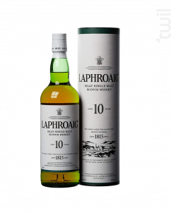 Whisky Laphroaig 10 Ans - Islay - Single Malt - Laphroaig - Non millésimé - 