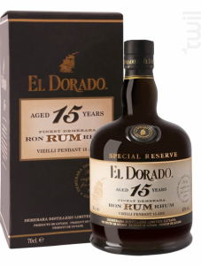 Rum El Dorado 15 Ans - El Dorado - Non millésimé - 