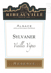 Sylvaner Vieilles Vignes Réserve - Cave de Ribeauvillé - 2023 - Blanc