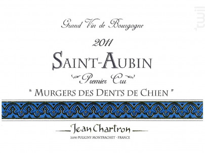 Murgers Des Dents De Chien - Domaine Jean Chartron - 2021 - Blanc