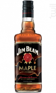 Whisky Jim Beam Maple - Bourbon Whiskey - Jim Beam - Non millésimé - 