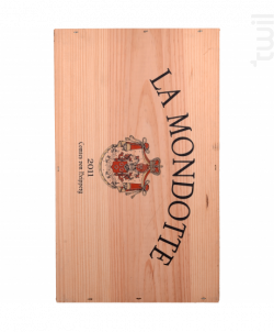 Château La Mondotte - Caisse Bois 2 Bouteilles - Château Troplong Mondot - 2011 - Rouge