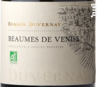 Beaumes-de-Venise Bio - Romain Duvernay - 2021 - Rouge