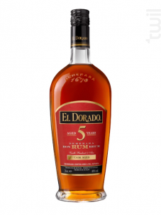 Rum El Dorado 5 Ans - El Dorado - Non millésimé - 