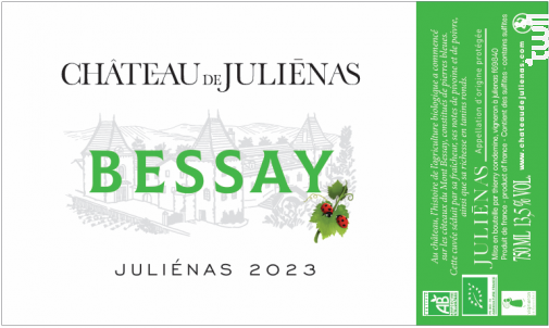 Bessay - Château de Juliènas - 2023 - Rouge