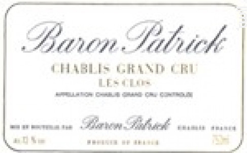 Les Clos - Baron Patrick - 2022 - Blanc