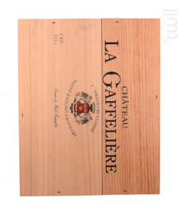 Château La Gaffelière - Caisse Bois 3 Bouteilles - Château La Gaffelière - 2014 - Rouge