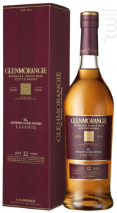 Whisky Glenmorangie The Lasanta 12 Ans - Glenmorangie - Non millésimé - 