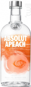 Vodka Absolut Apeach - Absolut Vodka - Non millésimé - 