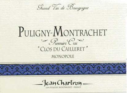 Clos Du Cailleret - Domaine Jean Chartron - 2018 - Blanc