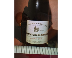 Corton-Charlemagne Grand Cru - Domaine Chevalier Père et Fils - 2013 - Blanc