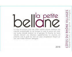 La Petite Bellane - Clos Bellane - 2022 - Rouge
